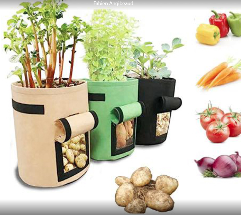 Breathable Potato Tomato Vegetable Plant Growth Bag thumbnail 21