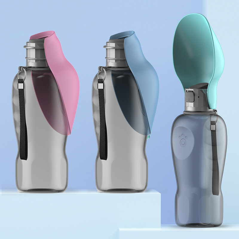 800ml Dogs Water Bottle Portable High Capacity Leakproof Pet Foldable Drinking Bowl Golden Retriever Outdoor Walking Supplies Pet Products thumbnail 8